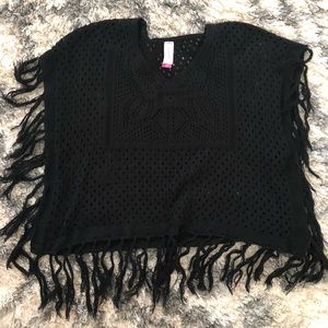 Black NOBO Blouse Size Medium